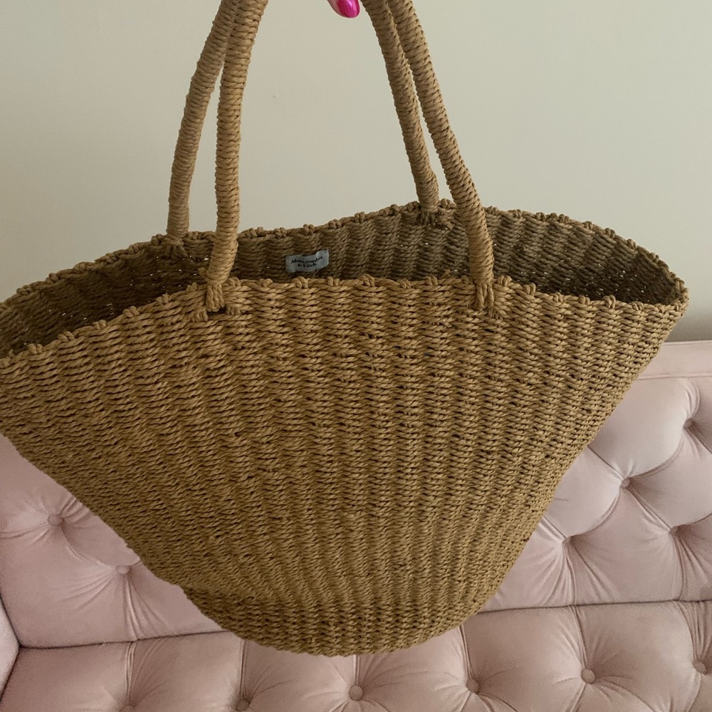 Abercrombie & Fitch Straw Bag